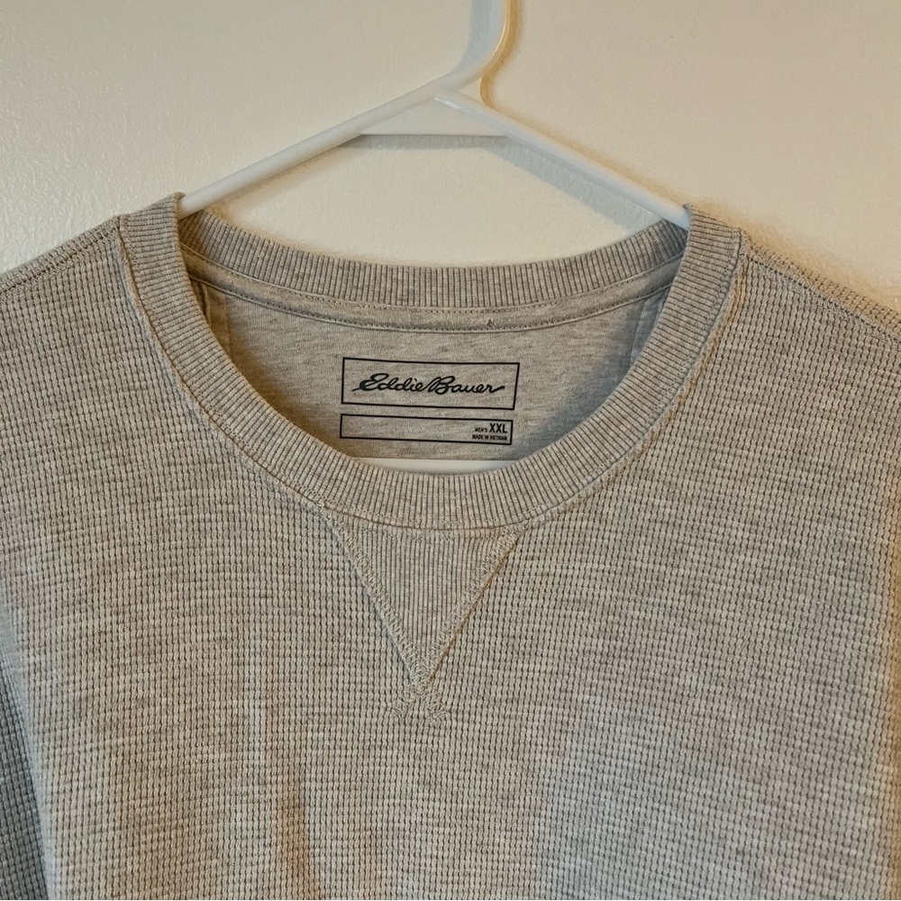 Eddie Bauer Mens Thermal Crew Neck - Picture 3 of 5
